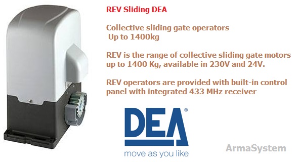 آموزش نصب موتور درب ریلی پارکینگ دیا DEA REV Sliding