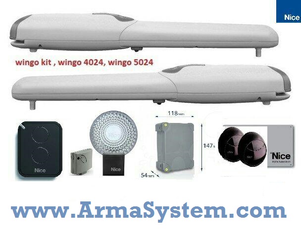 جک پارکینگی نایس ایتالیا مدل وینگو NICE Wingo Gate