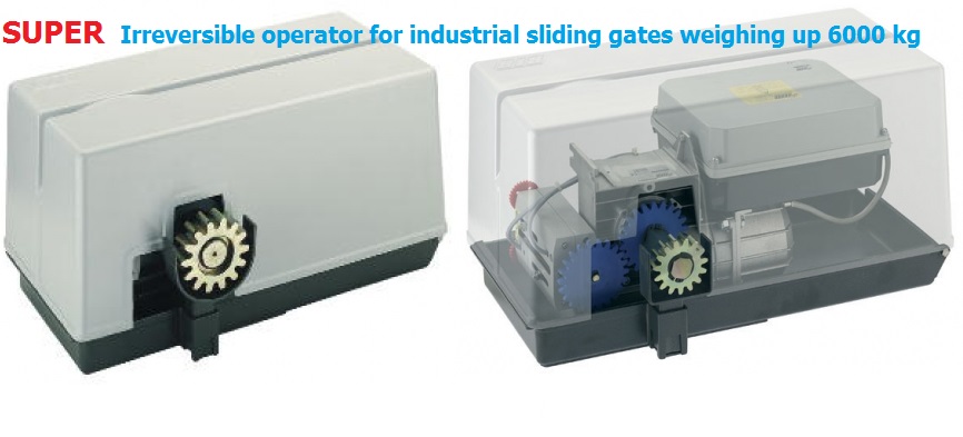 درب بازکن اتوماتیک ریلی ریب مدل BIR Sliding Gate SUPER